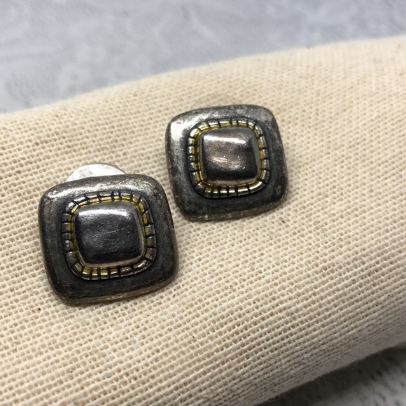 Chico's modernist style statement earrings, + free. - Picture 3 of 6